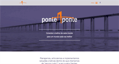 Desktop Screenshot of ponteaponte.com.br